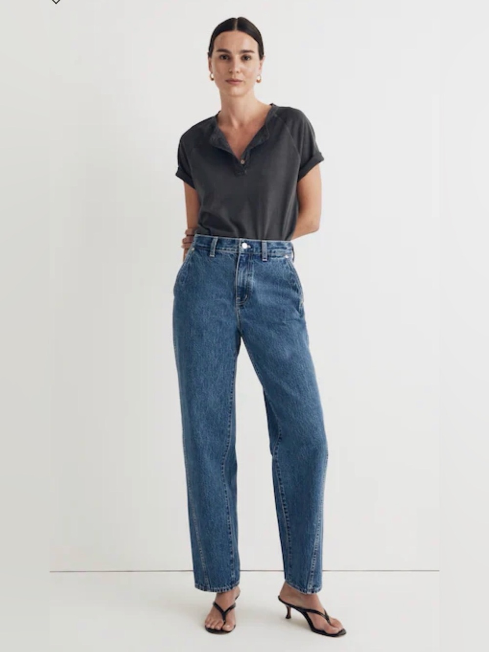 Madewell Baggy Straight Jean